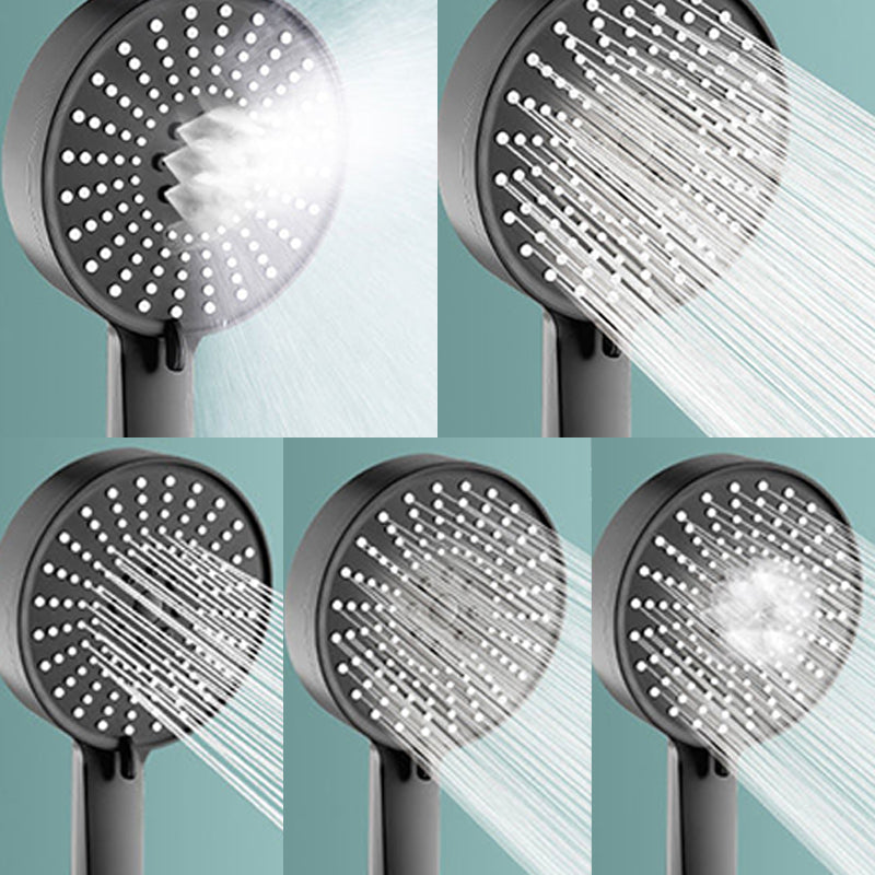 Sikunuo | Modern Handheld Showerhead Adjustable Water Flow 5 Settings Wall Mounted Showerhead
