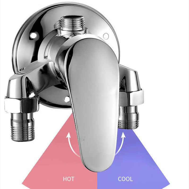 Sikunuo | Shower Trim Massage Jet Level Handle Wall Mounted Shower Trim