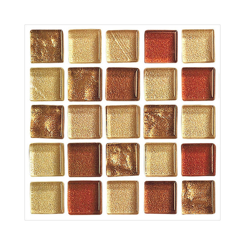Sikunuo | Peel and Stick Mosaic Tile Waterproof Square Peel and Stick Tile for the Kitchen 20-Pack