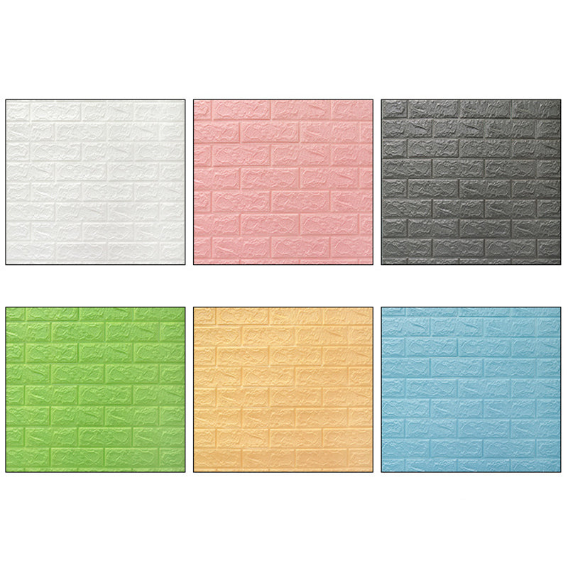 Sikunuo | 3D-embossed wall panels Color Waterproof Foam Interior wall tile