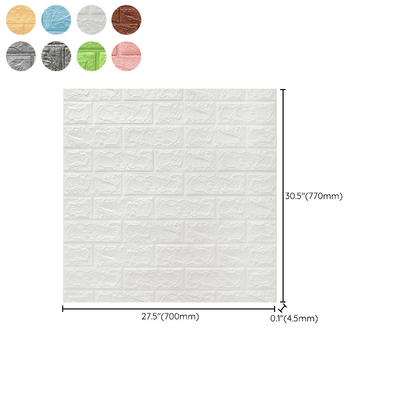 Sikunuo | 3D-embossed wall panels Color Waterproof Foam Interior wall tile