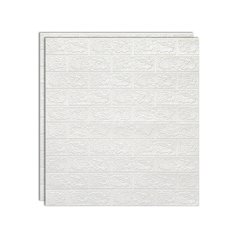 Sikunuo | Farmhouse Beadboard PVC Wall Access Panel Peel and Stick Wall Tile Set of 2
