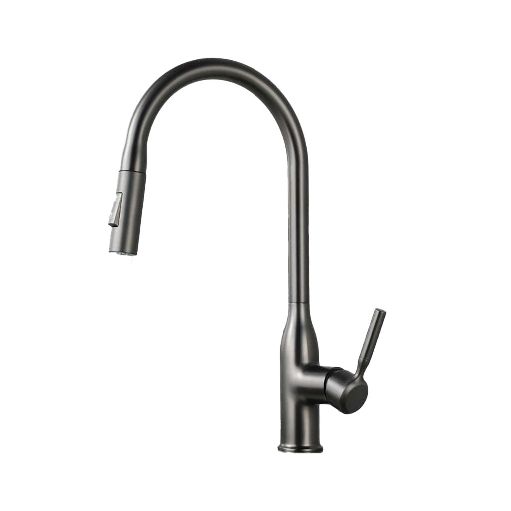 Sikunuo | Modern Pull-down Water Filler Single Handle High Arc Kitchen Faucet