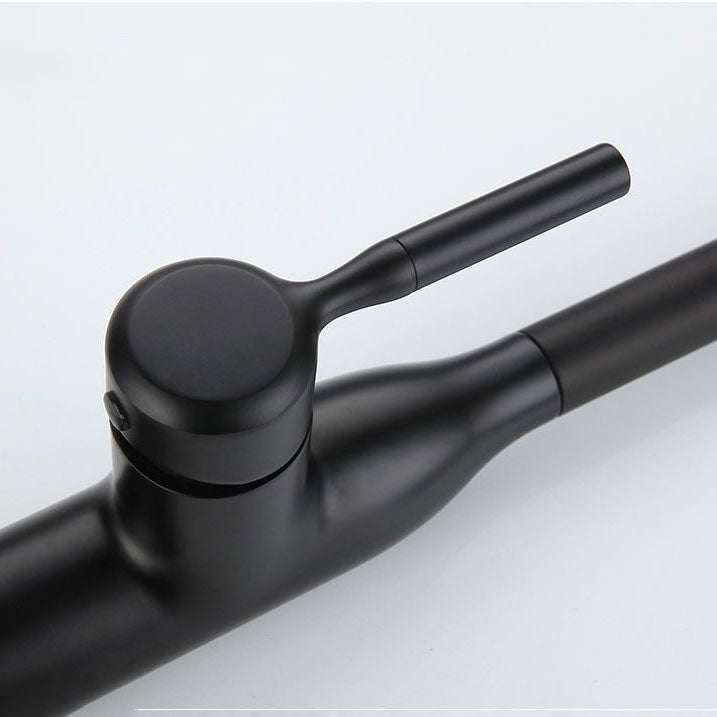 Sikunuo | Modern Pull-down Water Filler Single Handle High Arc Kitchen Faucet