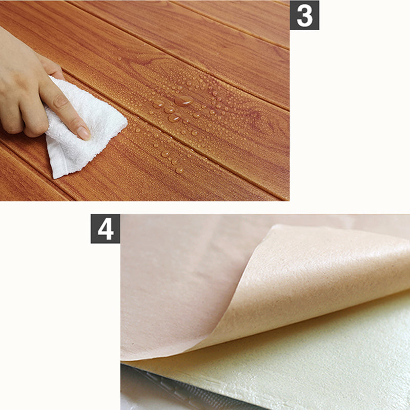 Sikunuo | Waterproof Wall Paneling Peel and Stick Wood Look Design Wall Paneling
