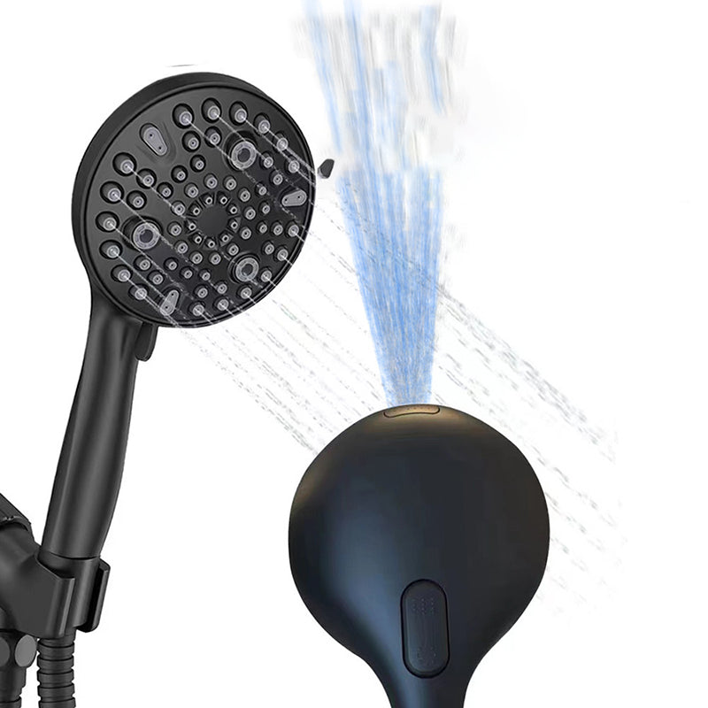 Sikunuo | Round Handheld Showerhead Plastic Water Efficient Showerhead