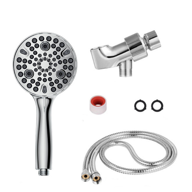 Sikunuo | Round Handheld Showerhead Plastic Water Efficient Showerhead