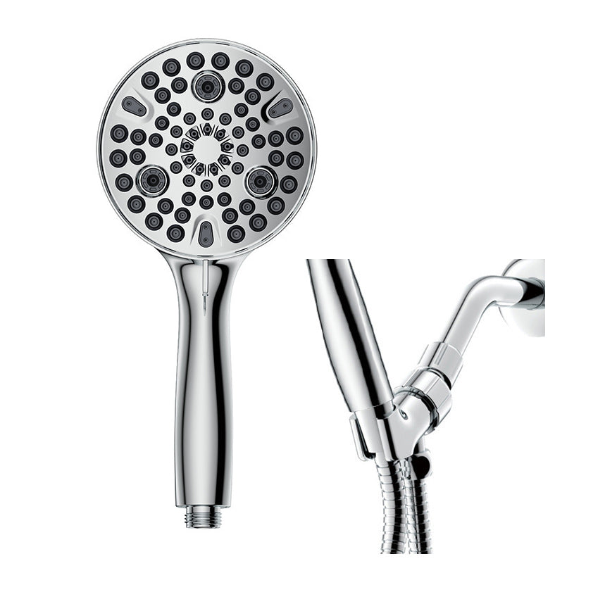 Sikunuo | Round Handheld Showerhead Plastic Water Efficient Showerhead