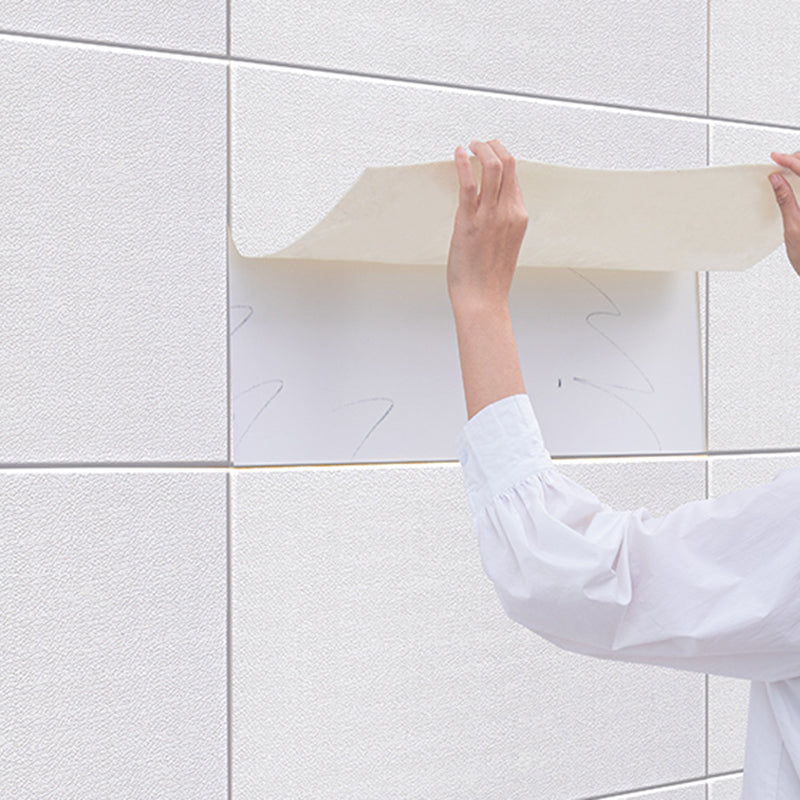 Sikunuo | Glam Wall Covering Peel and Stick Texture Effect Design Square Wall Panel