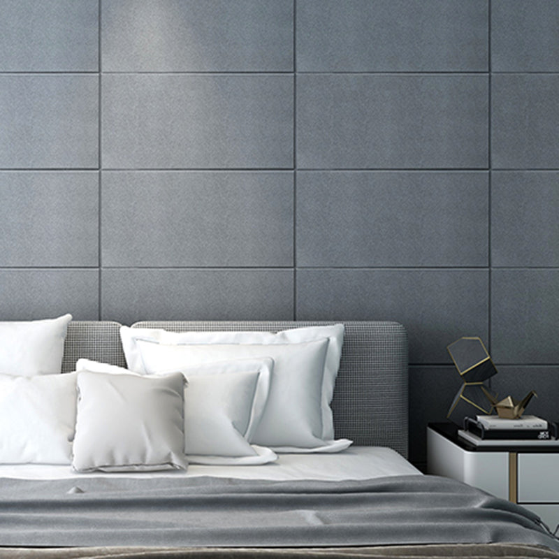 Sikunuo | Glam Wall Covering Peel and Stick Texture Effect Design Square Wall Panel