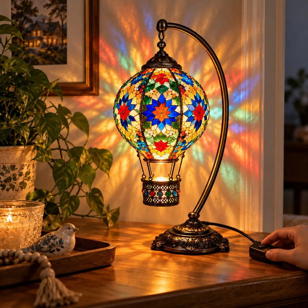 DIY Turkish Mosaic Hot Air Balloon Lamp Kit