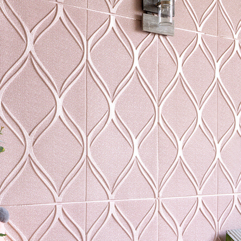 Sikunuo | Contemporary waterproof wall planks striped brick bedroom wall panels