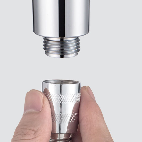 Sikunuo | Metal Universal Pressure Shower Head Adjustable Water Flow Handheld Shower Head