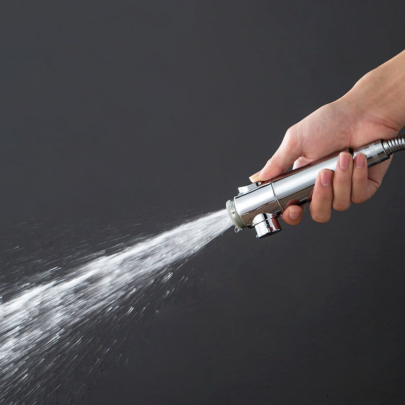 Sikunuo | Metal Universal Pressure Shower Head Adjustable Water Flow Handheld Shower Head