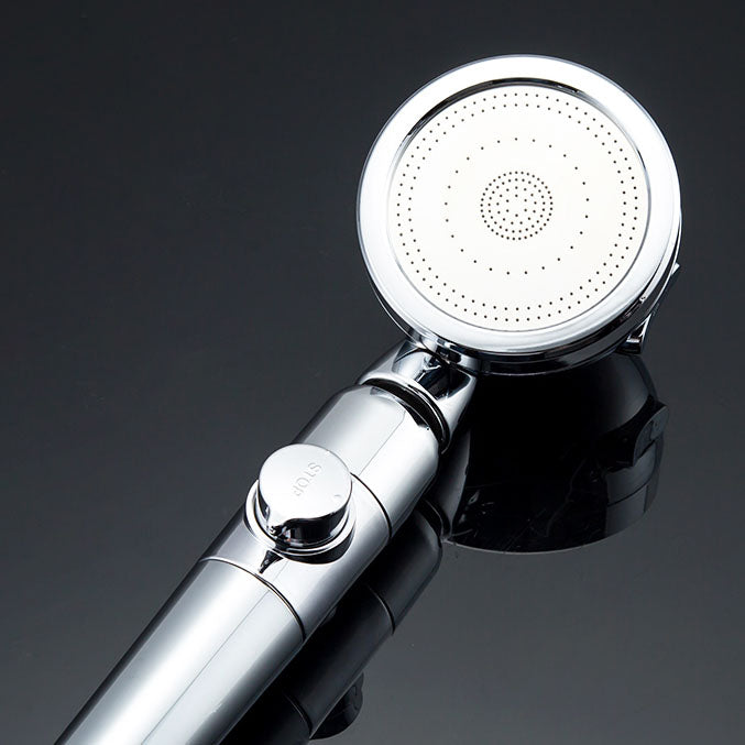 Sikunuo | Metal Universal Pressure Shower Head Adjustable Water Flow Handheld Shower Head