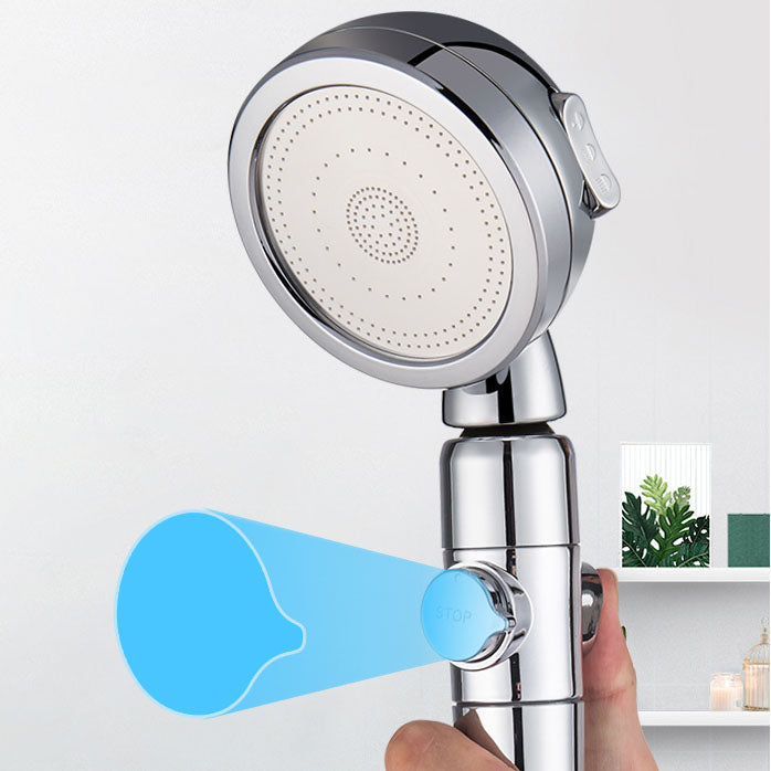 Sikunuo | Metal Universal Pressure Shower Head Adjustable Water Flow Handheld Shower Head