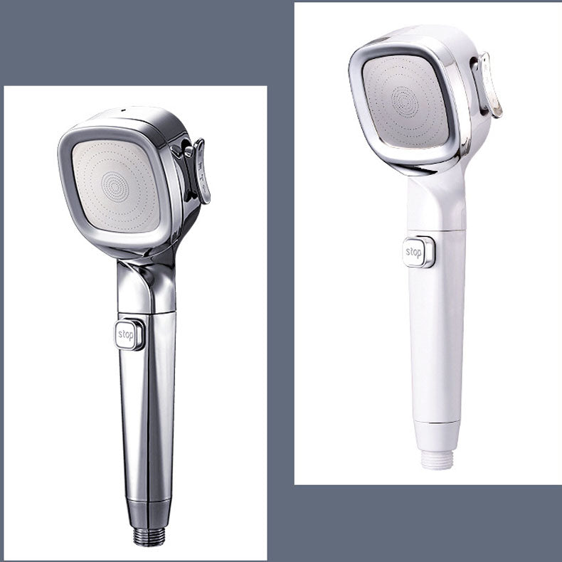 Sikunuo | 4-Stage Pressure Shower Head One-Button Water Stop Handheld Shower Head