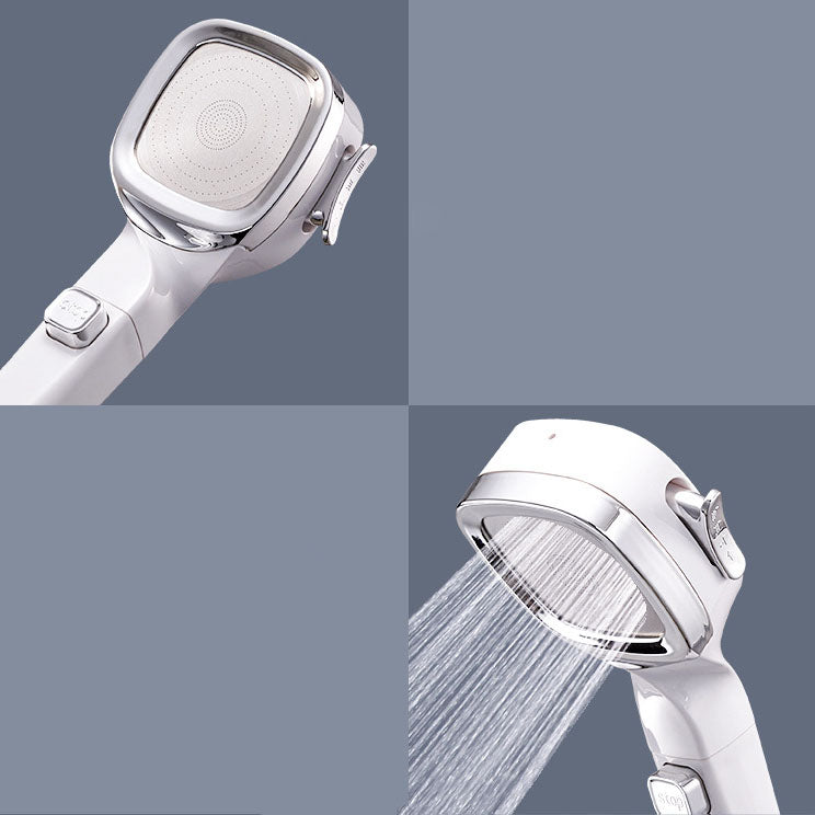Sikunuo | 4-Stage Pressure Shower Head One-Button Water Stop Handheld Shower Head
