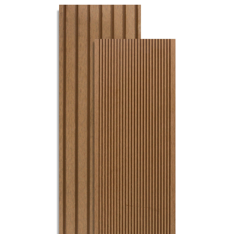 Sikunuo | Outdoor Wood Decking Waterproof Striped Pattern Floorboard