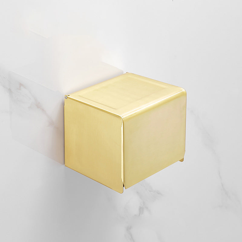 Sikunuo | Modern Bathroom Hardware Paper Holder Bathroom Shelf Gold Bathroom Accessories Set