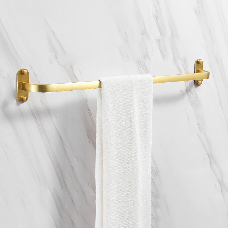 Sikunuo | Modern Bathroom Hardware Paper Holder Bathroom Shelf Gold Bathroom Accessories Set