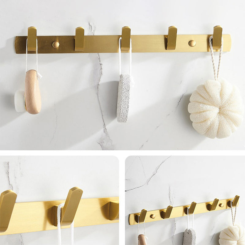 Sikunuo | Modern Bathroom Hardware Paper Holder Bathroom Shelf Gold Bathroom Accessories Set