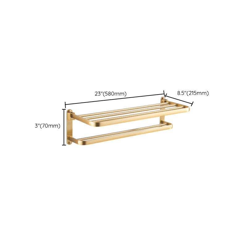 Sikunuo | Modern Bathroom Hardware Paper Holder Bathroom Shelf Gold Bathroom Accessories Set