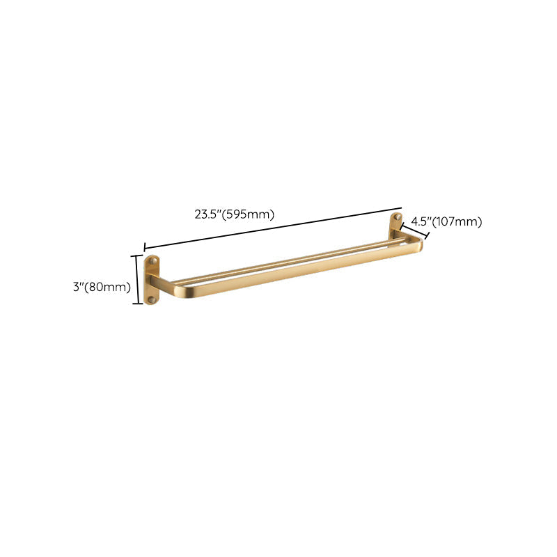 Sikunuo | Modern Bathroom Hardware Paper Holder Bathroom Shelf Gold Bathroom Accessories Set