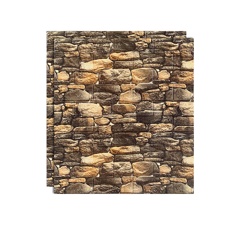 Sikunuo | PVC Wall Cladding Smooth Wall Interior 3D Living Room Panels Set of 2
