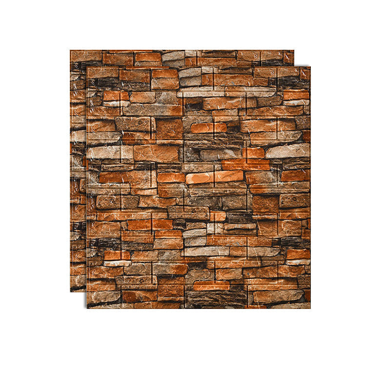 Sikunuo | PVC Wall Cladding Smooth Wall Interior 3D Living Room Panels Set of 2