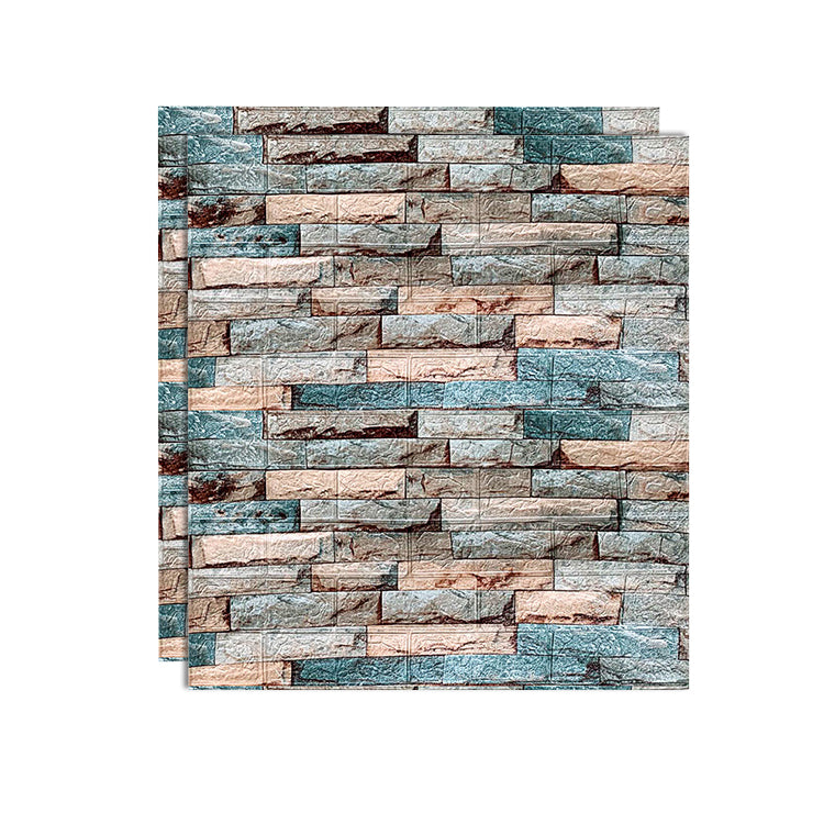 Sikunuo | PVC Wall Cladding Smooth Wall Interior 3D Living Room Panels Set of 2