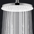 Sikunuo | Round Fixed Shower Head High Flow Aerated Wall Mount Shower Head
