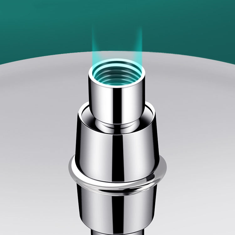 Sikunuo | Round Fixed Shower Head High Flow Aerated Wall Mount Shower Head