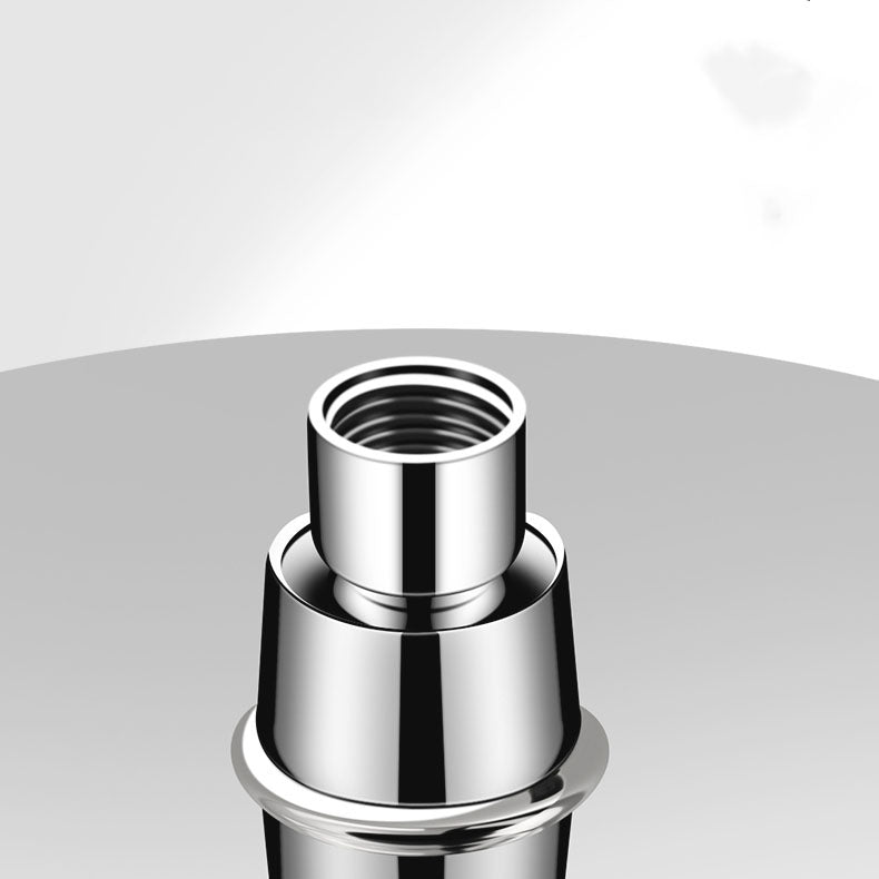Sikunuo | Round Fixed Shower Head High Flow Aerated Wall Mount Shower Head