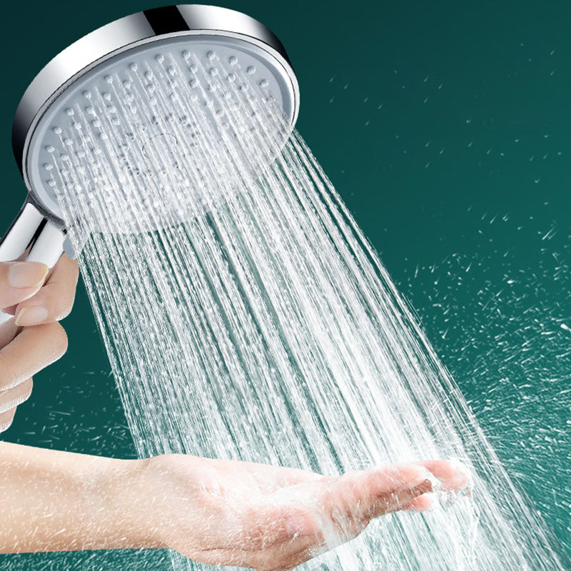 Sikunuo | Round Handheld Shower Head with Self-Cleaning Wall-Mounted Shower Head