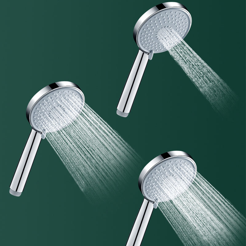 Sikunuo | Round Handheld Shower Head with Self-Cleaning Wall-Mounted Shower Head