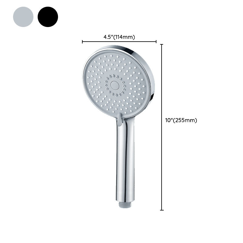 Sikunuo | Round Handheld Shower Head with Self-Cleaning Wall-Mounted Shower Head