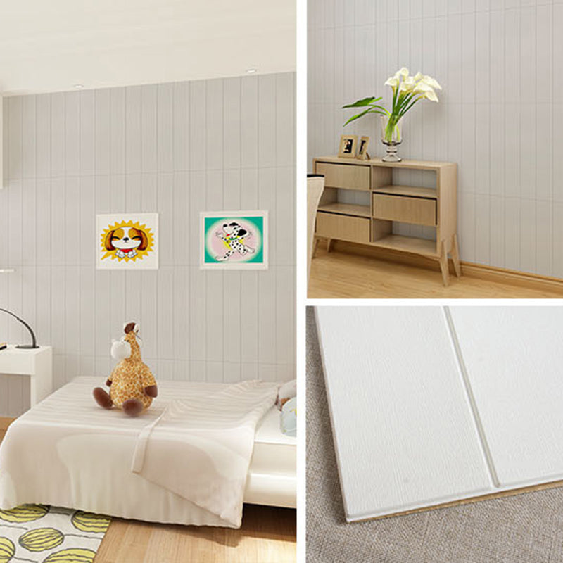 Sikunuo | PVC Wall Paneling Smooth Wall Indoor Living Room Planks Set of 2