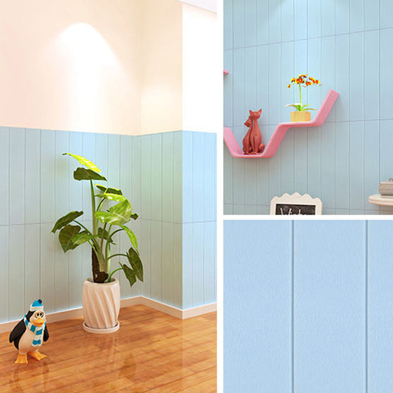 Sikunuo | PVC Wall Paneling Smooth Wall Indoor Living Room Planks Set of 2