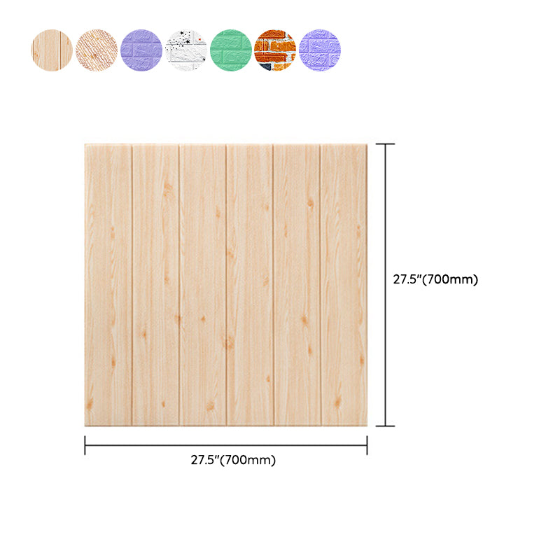 Sikunuo | Modern Wall Paneling Foam Self-Adhesive 3D Embossing Interior Wall Panel