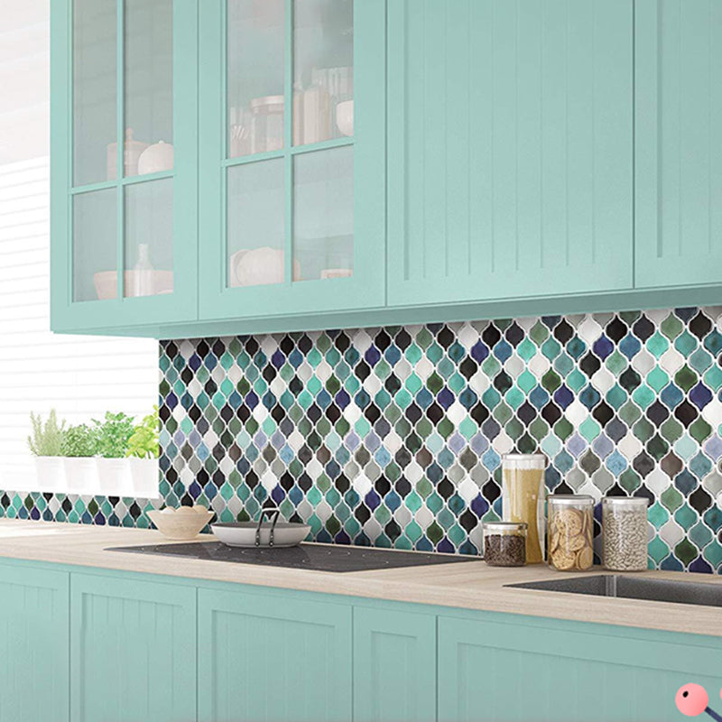 Sikunuo | Modern Peel and Stick Backsplash Wall Tile PVC Peel & Stick Field Tile