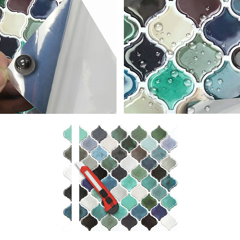 Sikunuo | Modern Peel and Stick Backsplash Wall Tile PVC Peel & Stick Field Tile