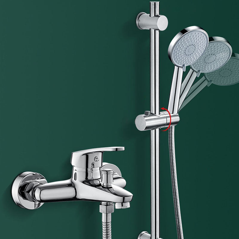 Sikunuo | Rainfall Handheld Shower High Flow 3 Spray Patterns Wall Mounted Showerhead