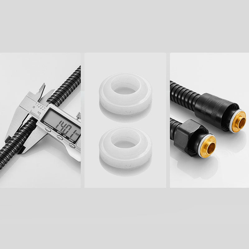 Sikunuo | ABS Plastic Handheld Shower High Pressure 5 Spray Patterns Wall Mounted Showerhead