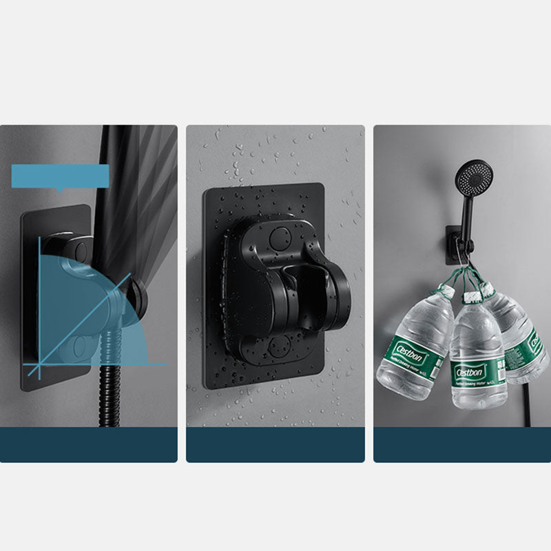 Sikunuo | ABS Plastic Handheld Shower High Pressure 5 Spray Patterns Wall Mounted Showerhead