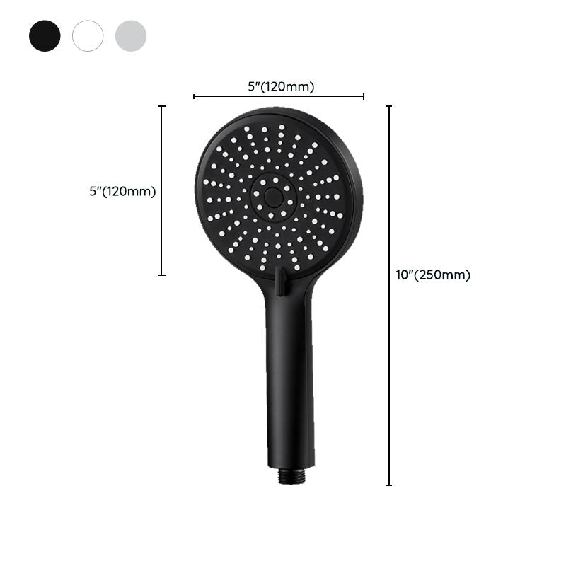 Sikunuo | ABS Plastic Handheld Shower High Pressure 5 Spray Patterns Wall Mounted Showerhead