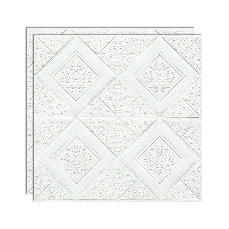 Sikunuo | 3D embossed interior wall covering Self-adhesive geometric texture wall covering