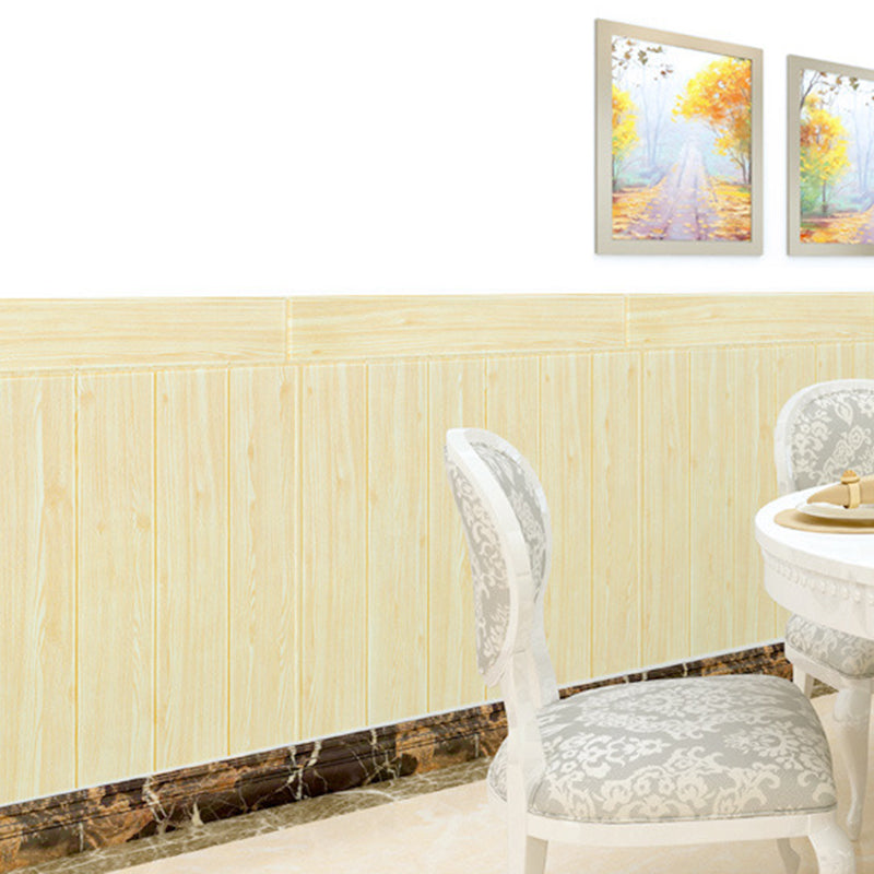 Sikunuo | 3D Embossed Interior Wall Covering Self-Adhesive Wood Look Wall Paneling