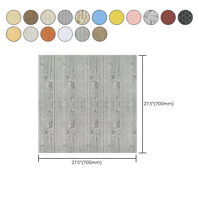 Sikunuo | 3D Embossed Interior Wall Covering Self-Adhesive Wood Look Wall Paneling