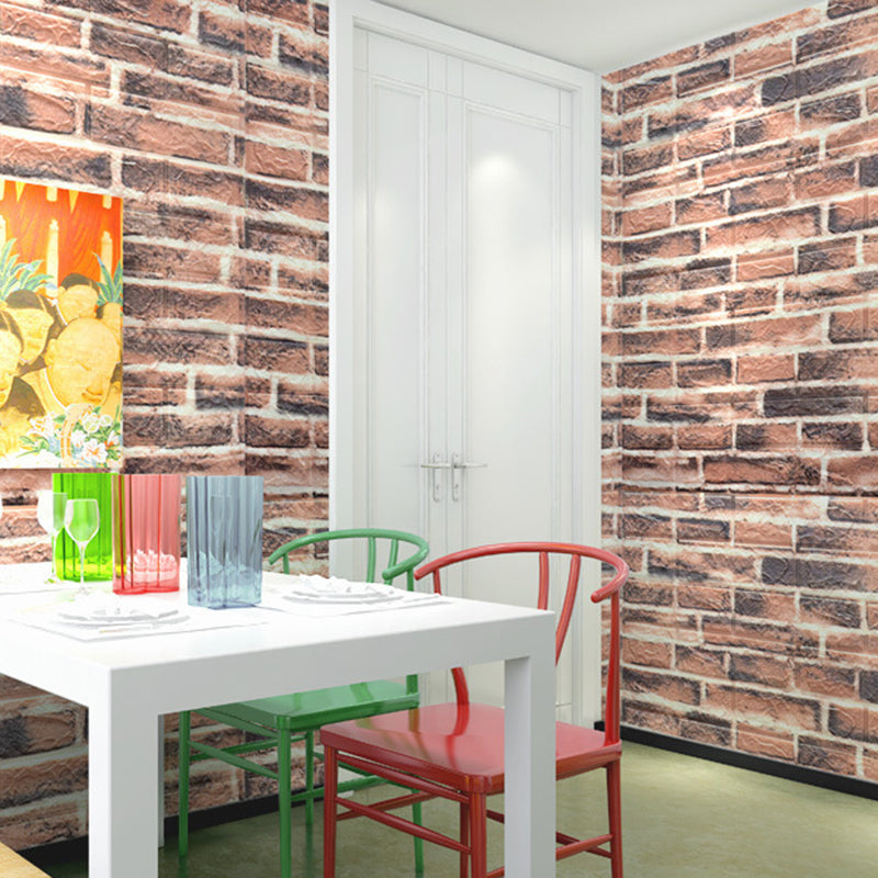 Sikunuo | 3D embossing interior wall panel self-adhesive square wall panel